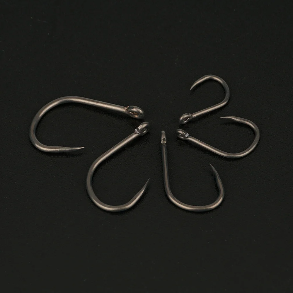 Anzuelos sin púas Hirisi PTFE acero inoxidable carbono - imagen 5