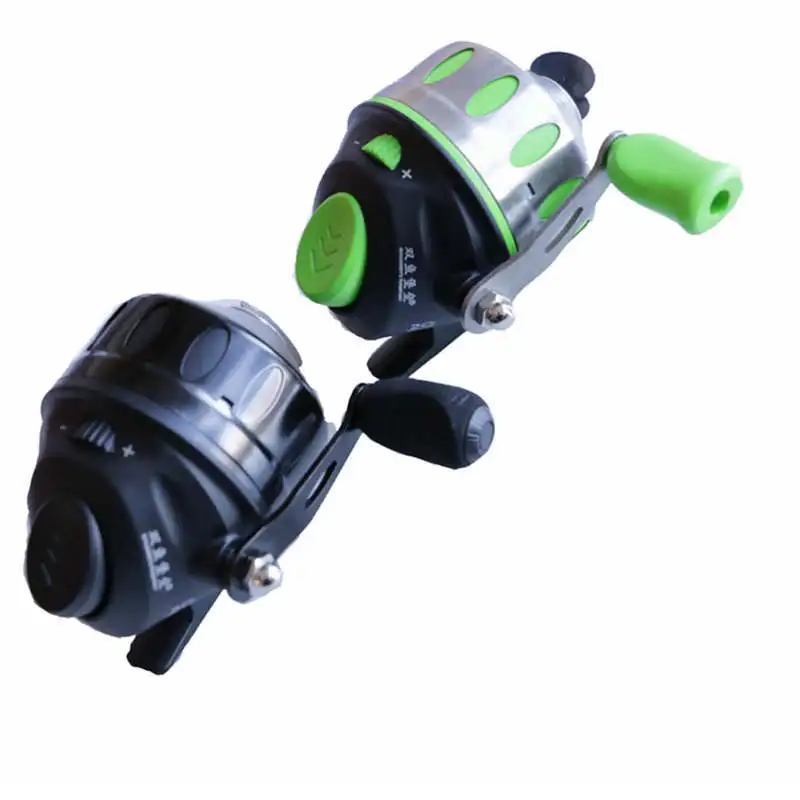 Carrete Giratorio JG35 Original 4.3:1 Negro/Verde - Alta resistencia - imagen 3