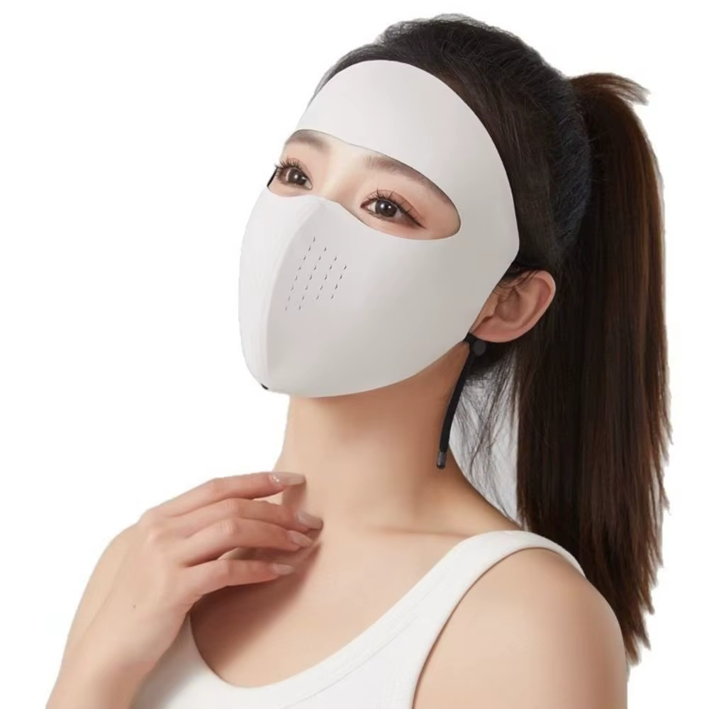 Máscara Facial UV Ajustable sin Costuras para Pesca al Aire Libre - imagen 2