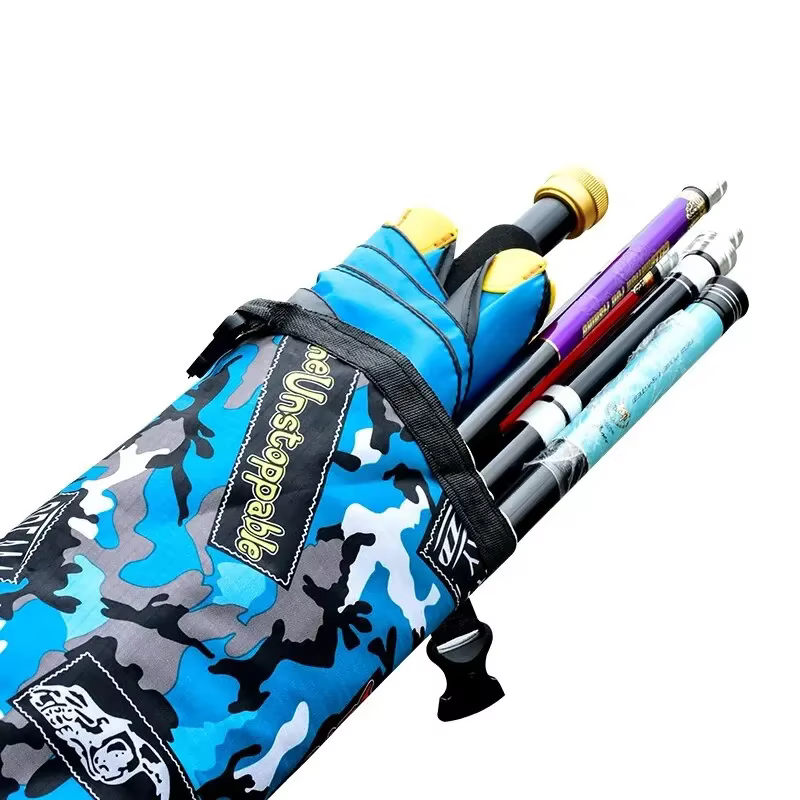 Mochila portacañas impermeable plegable para pesca - imagen 4