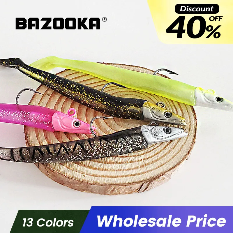 Jig Vib Bazooka – Pececillo blando hundido para lubina y lucio - imagen 2