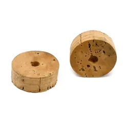 Anillos del corcho AAA Burl Brown para reparar cañas pescar