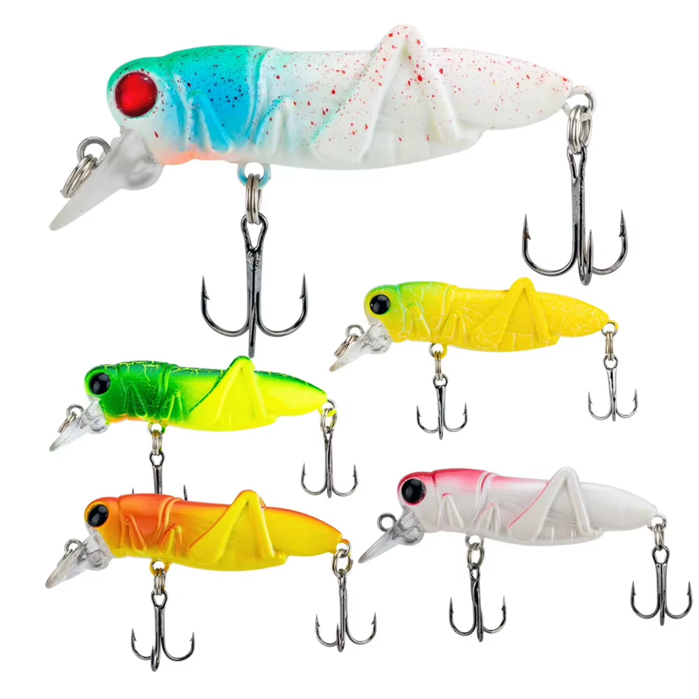 Señuelo Minnow 45mm Flotante con Ojo 3D – Para Perca y Lubina - imagen 4
