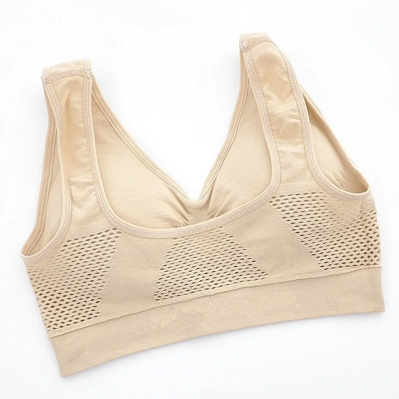 Sujetador deportivo transpirable con almohadillas para mujer - imagen 3
