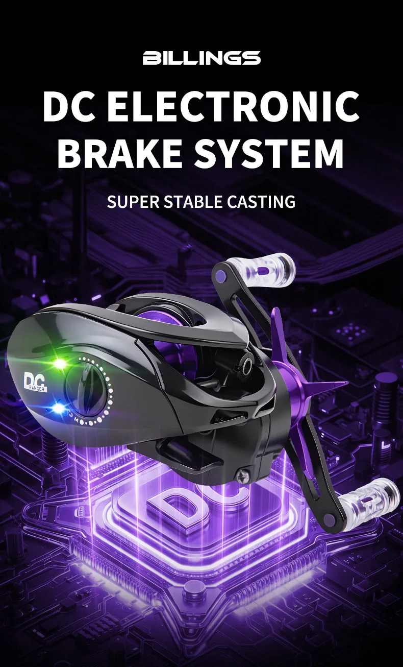 Carrete BILLINGS DC con sistema de control