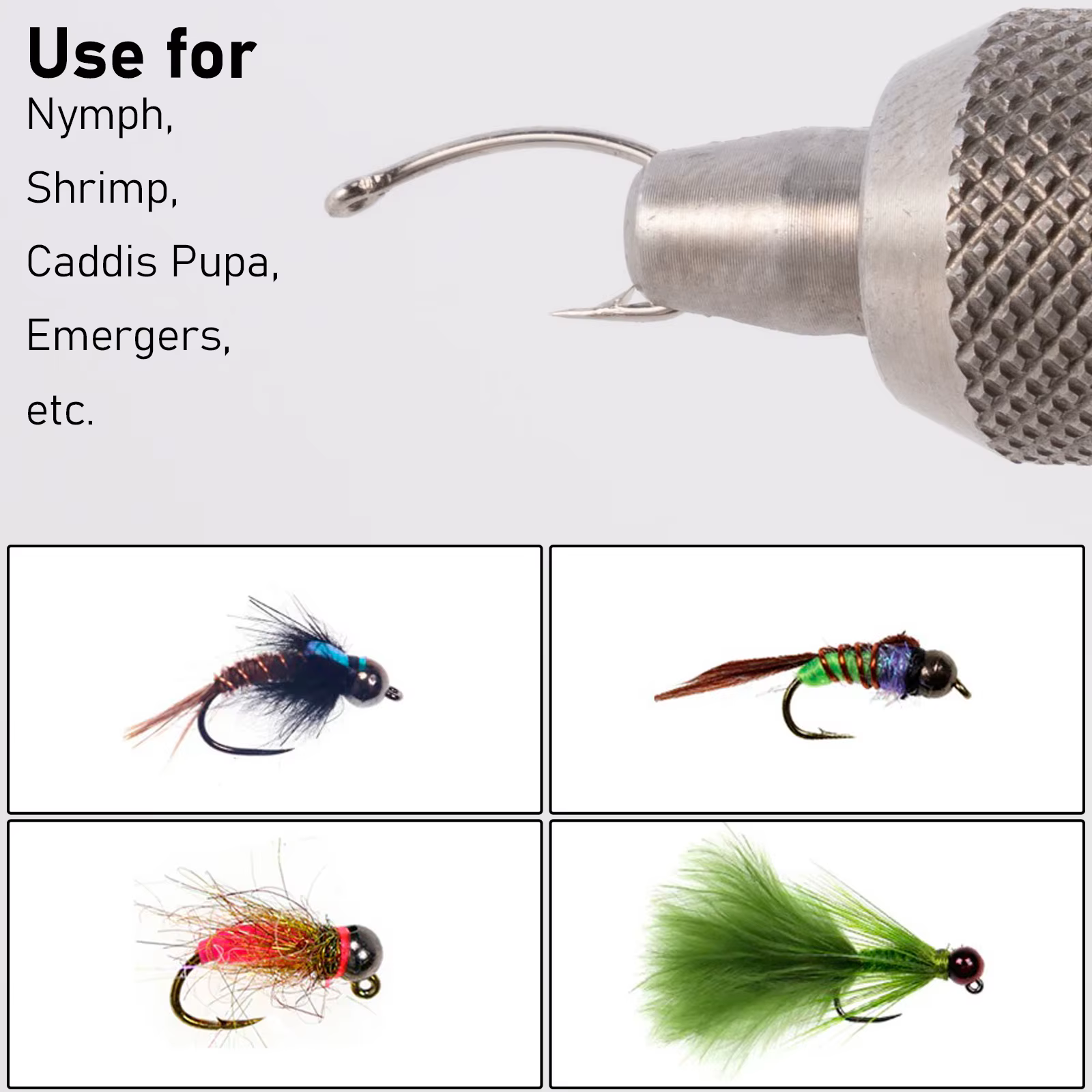 Anzuelos Curvos para Pesca con Mosca #12-#22 – Acero Alto Carbono