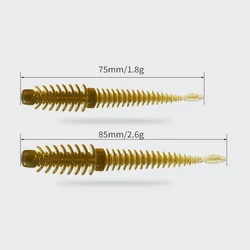 Señuelo vinilo 75mm para carpa – Flexible y realista