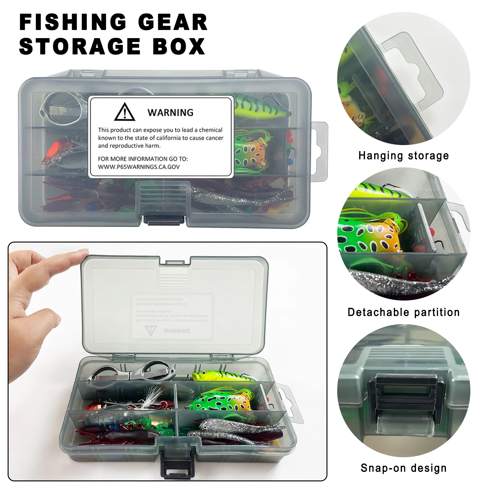 Kit de pesca Free Fisher con alicates y removedor de anzuelos