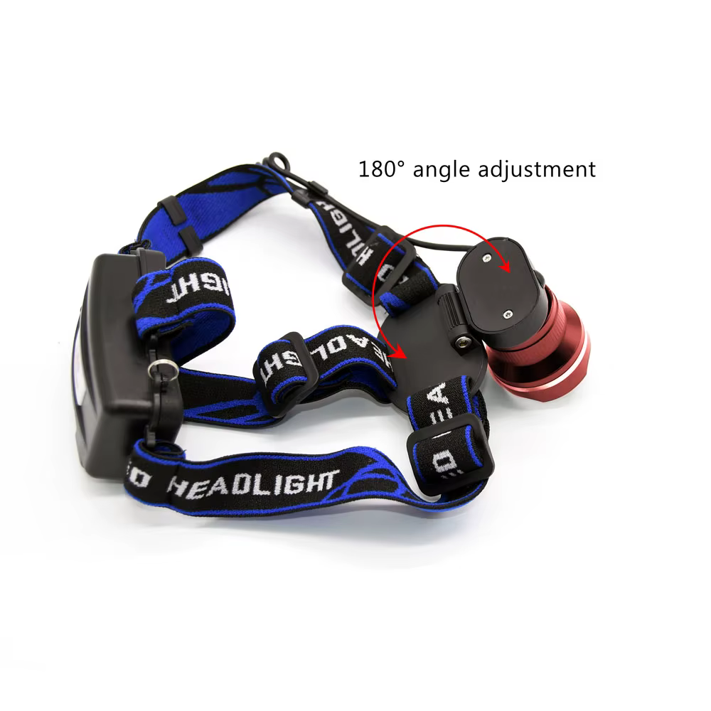 Linterna frontal RJ-2190 impermeable con LED para pesca nocturna - imagen 3