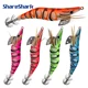 ShareShark Señuelo de calamar luminoso camarón giratorio