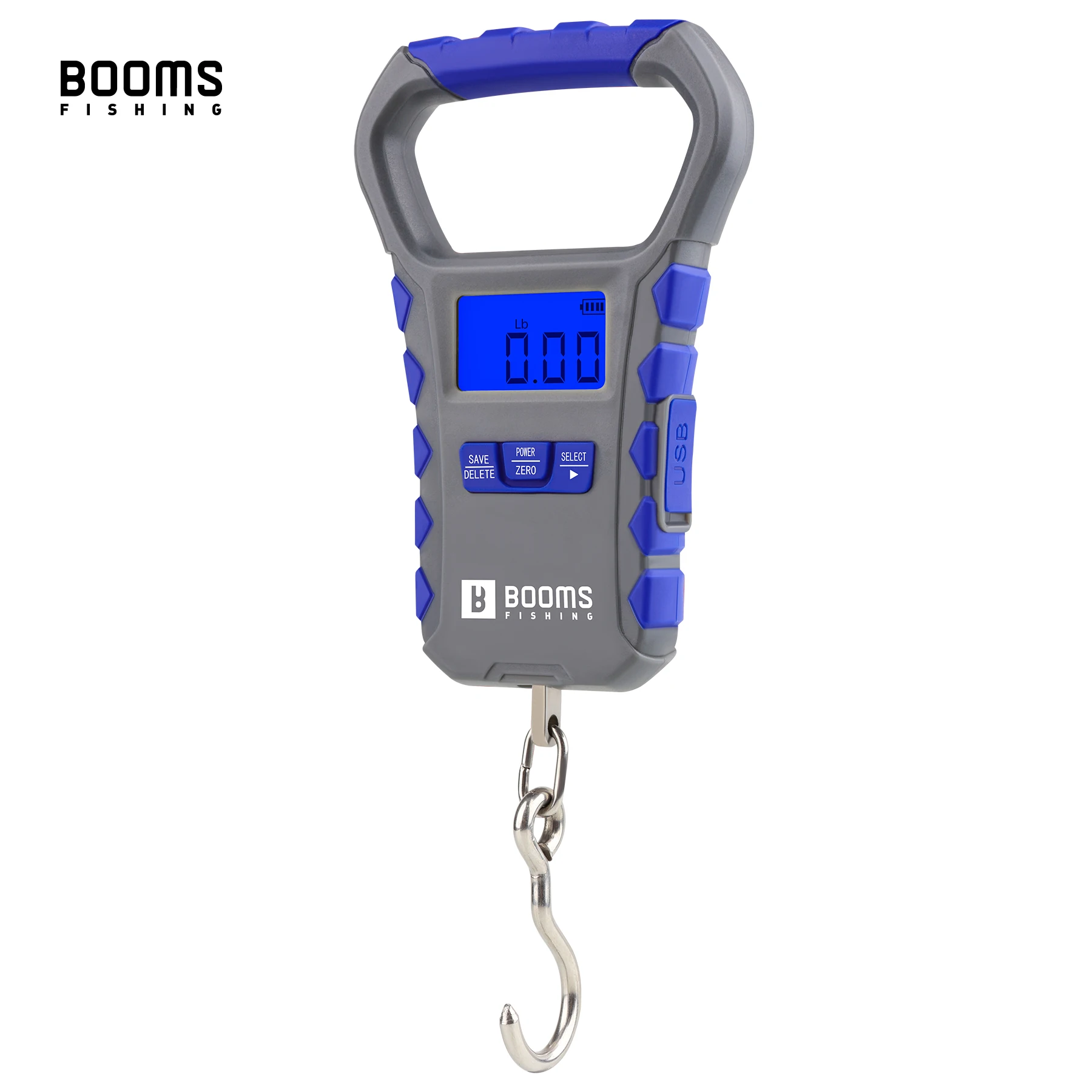 Báscula Boomsfishing XW50 en mano