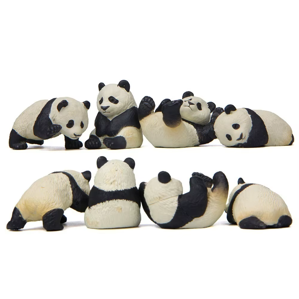 Estatuilla Panda de resina para jardín miniatura y micro paisaje - imagen 3