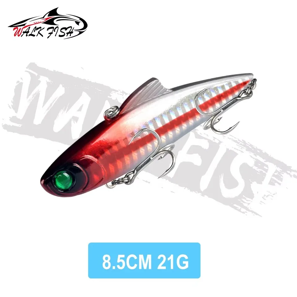Señuelo WALK FISH en posición de ataque