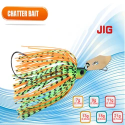 WALK FISH Buzzbait con falda de goma para lucio y bass