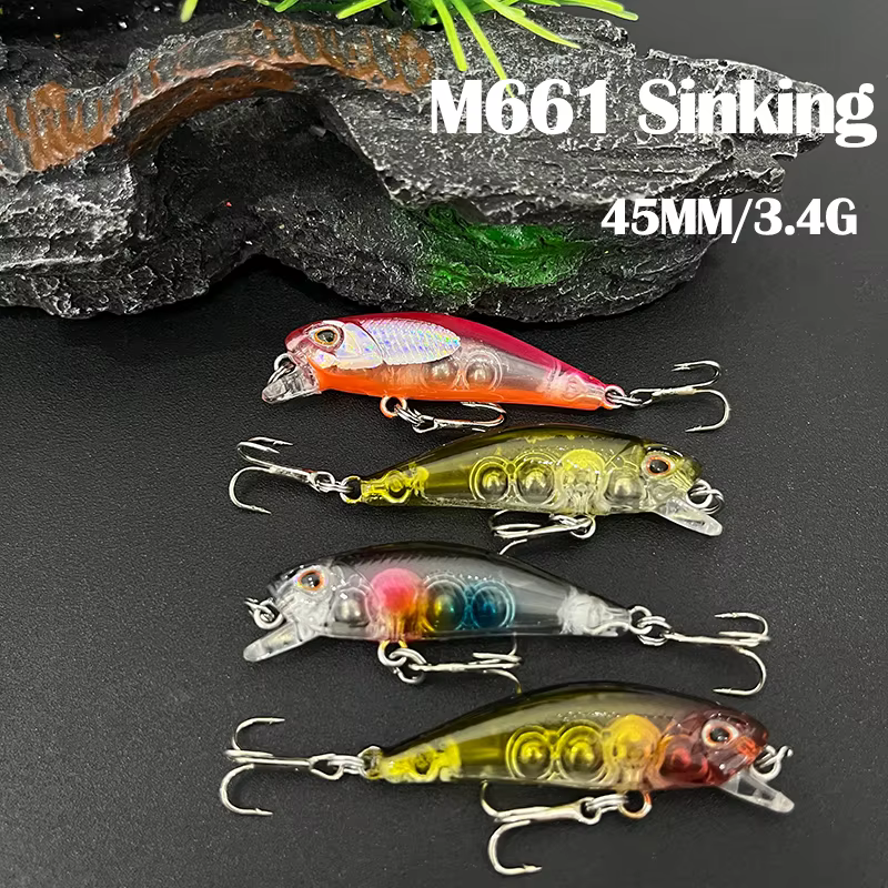 Señuelo Minnow para Trucha en Ríos de Montaña – Jerkbait Pequeño - imagen 4