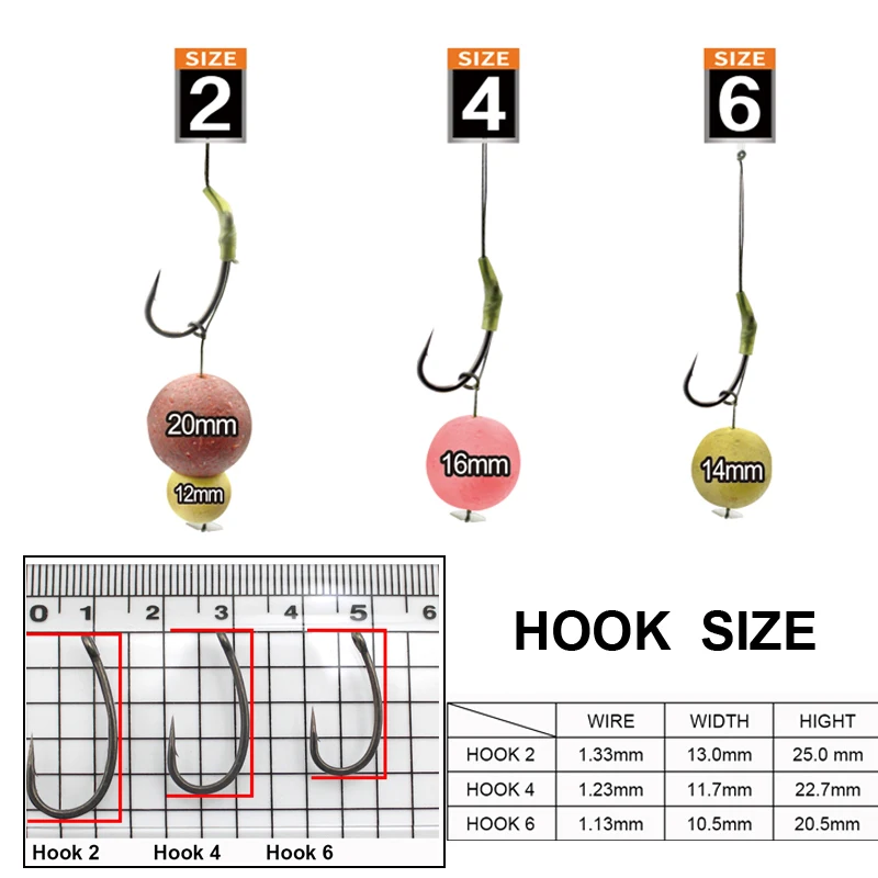 Appejo de pelo Booms Loop para carpa - Listo para usar
