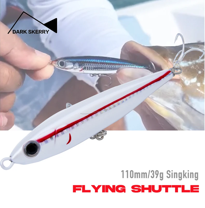 Señuelo pencil zinkend para pesca en agua abierta