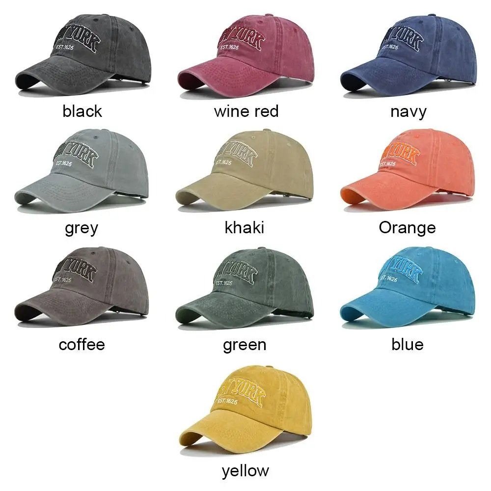 Gorra de mezclilla lavada vista frontal