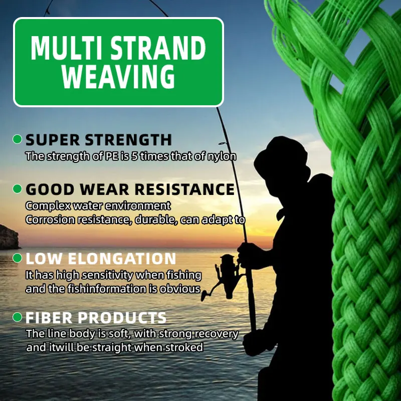 YGK X12-BRAID Línea PE superresistente para pesca en mar costera - imagen 4