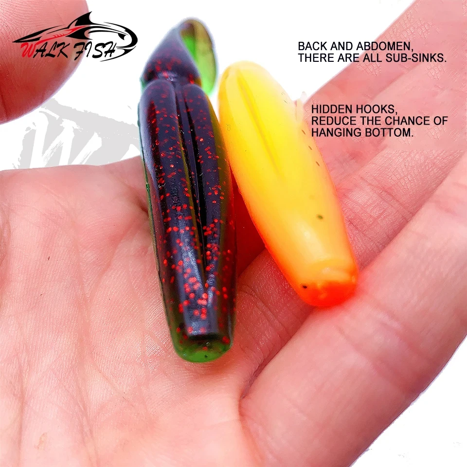 Walk Fish Easy Shiner Shad: Vinilo 11,5 cm / 12,3g - imagen 5