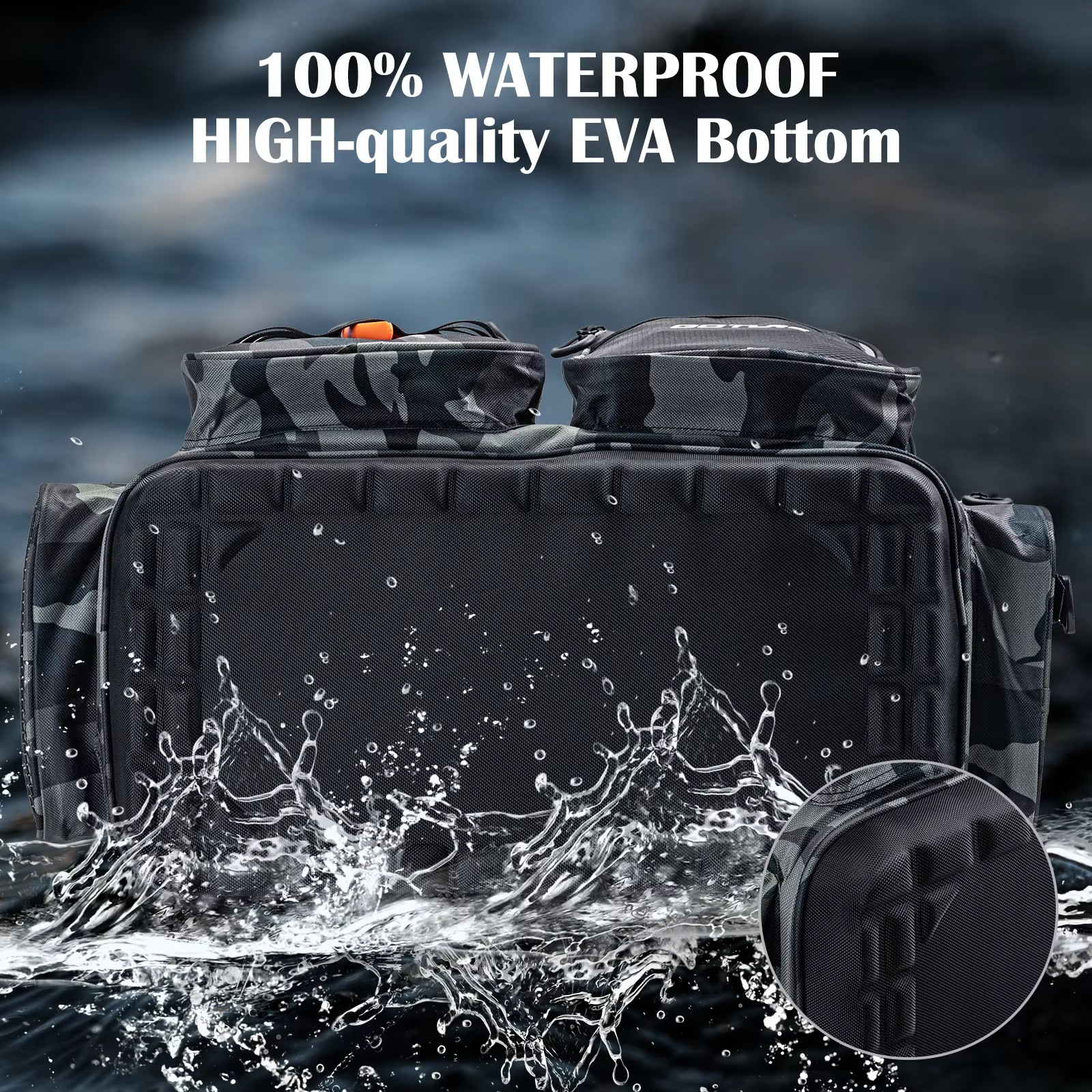 Bolsa de Pesca Impermeable Oxford – Gran Capacidad - imagen 3