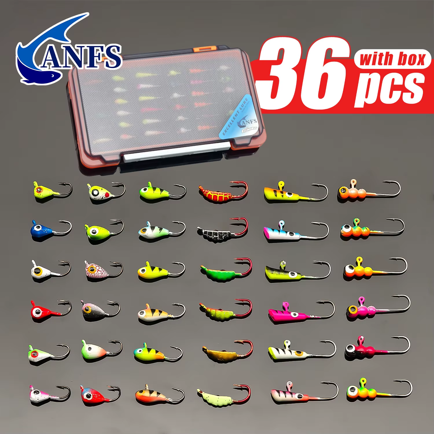 Plantillas pesca en hielo ANFS – Walleye - imagen 3