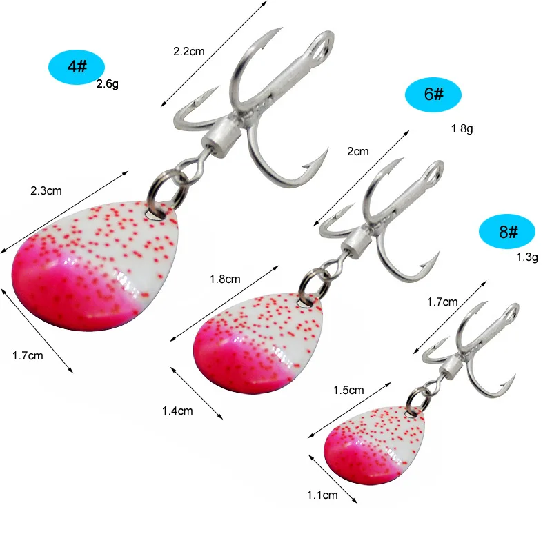 Lote de accesorios para señuelos de pesca WLDSLURE