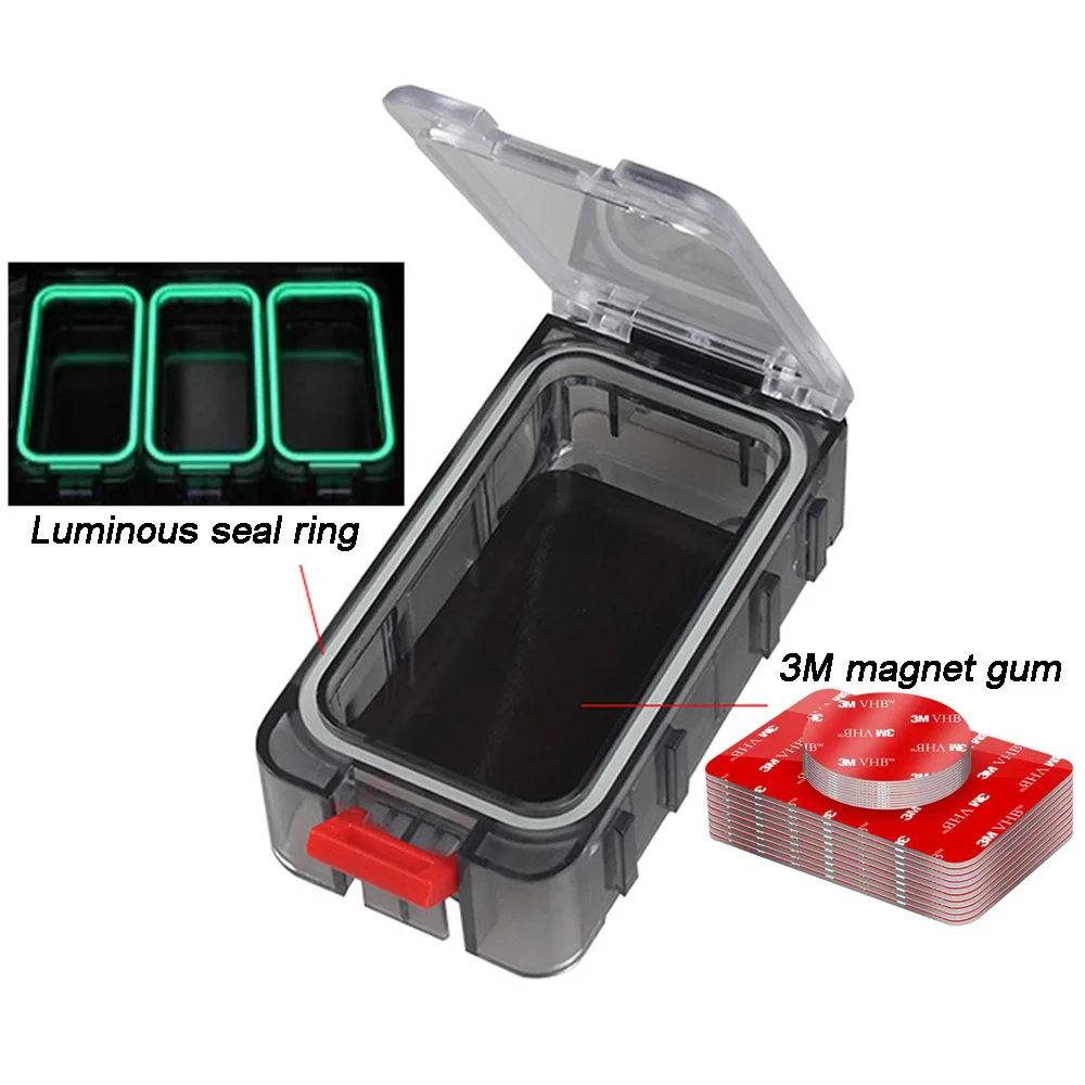Caja estanca de aparejos con anillo luminoso Trinity y imán 3M - imagen 2