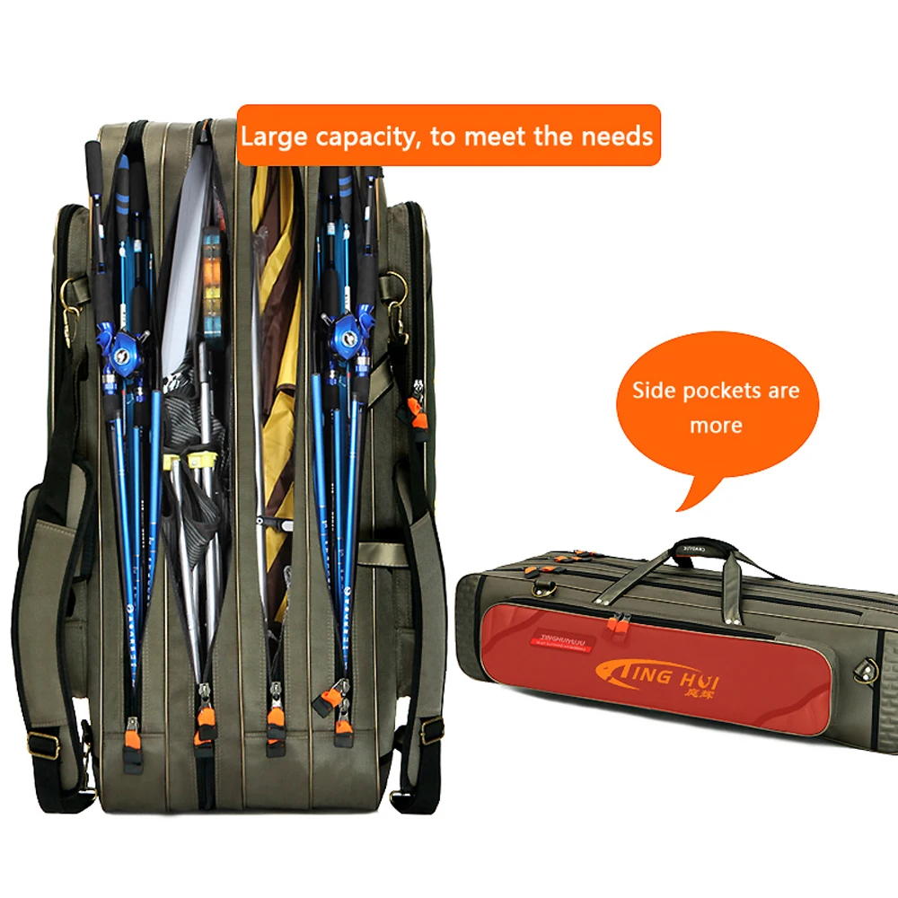 Bolsa rígida giratoria para cañas de pescar 80-130 cm - imagen 5