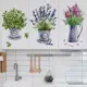 Pegatinas de pared con flores en acuarela para cocina y hogar - imagen 4
