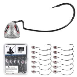 Señuelos ojo de pez y jig head para Ned y Texas Rig