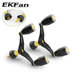 EKfan manivela de aluminio 7075 roscada para carretes Daiwa Shimano