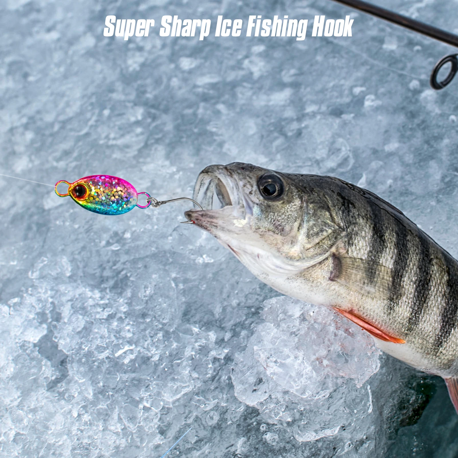 THKFISH Spinner de metal duro tipo cuchara para trucha y lucio - imagen 4