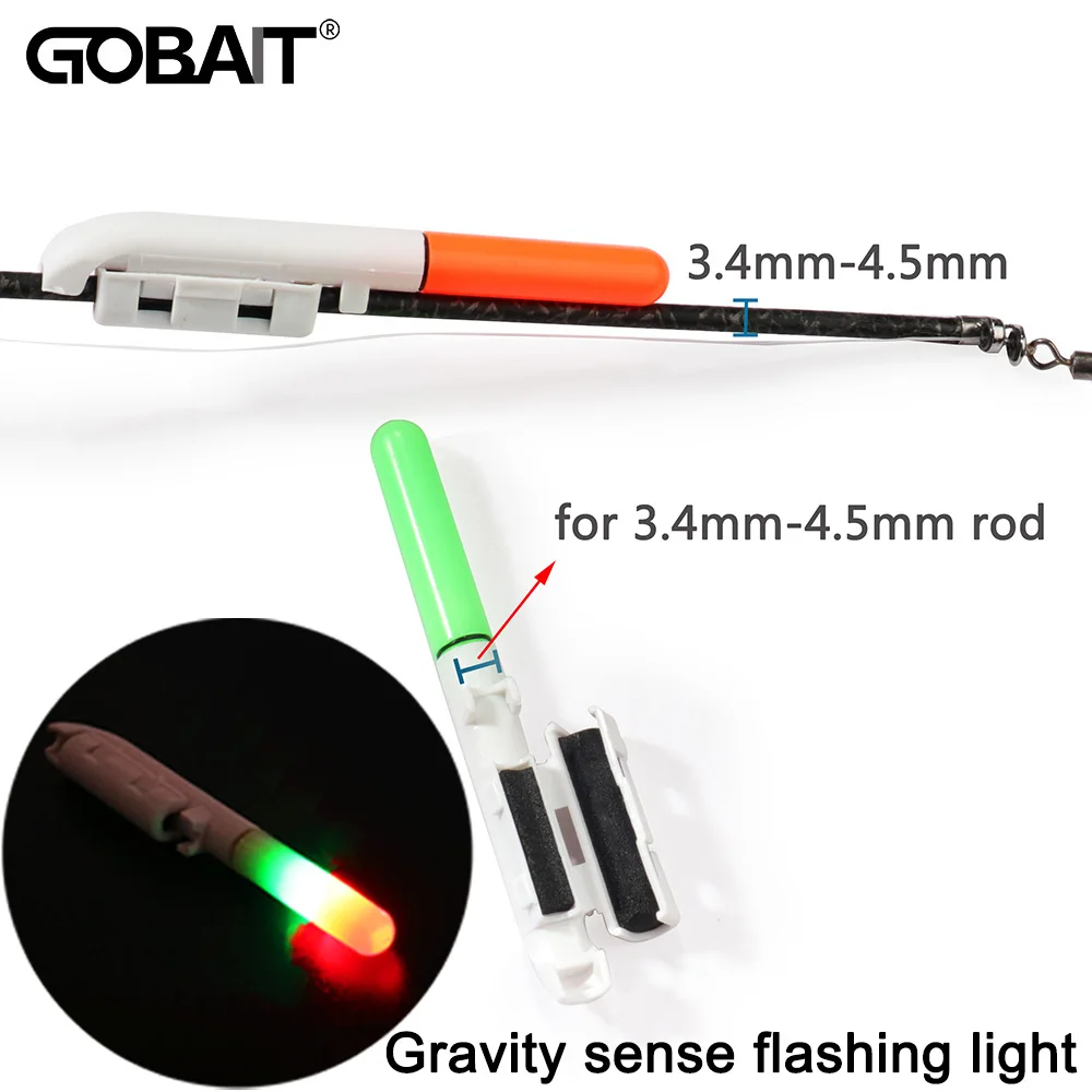 CR425 Luz pesca LED – Batería USB detección de gravedad