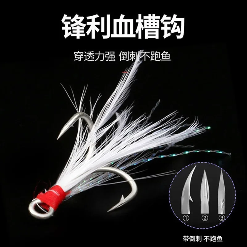 VIB Spinner Jig metal – Cebo giratorio con vibración para pesca - imagen 5