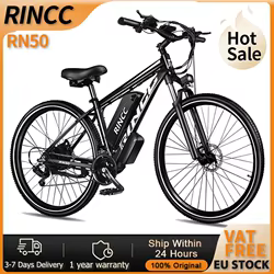 Bicicleta eléctrica Rincc RN50: 48V, 50 km/h, 65Nm – 21 velocidades y neumáticos 29″