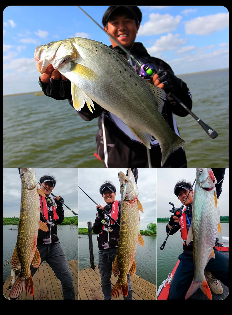 Caña PURELURE JIEKE para spinning y casting