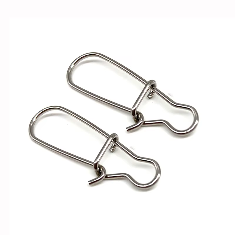 Conector SUS304 para anzuelos – Clip pesca vinilo giratorio - imagen 2
