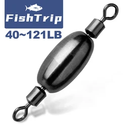 Plomo FishTrip con giratorio de acero inoxidable para fondo y caída