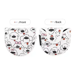 Funda impermeable de cuero PU para palos de golf con cachorro