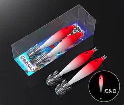 Seaknight señuelo luminoso tentador para calamar de doble capa