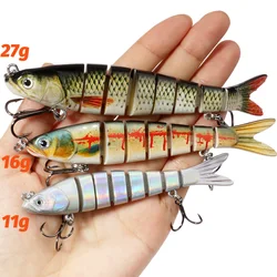 Señuelo Swimbait multiarticulado hundimiento – Pez biónico lubina