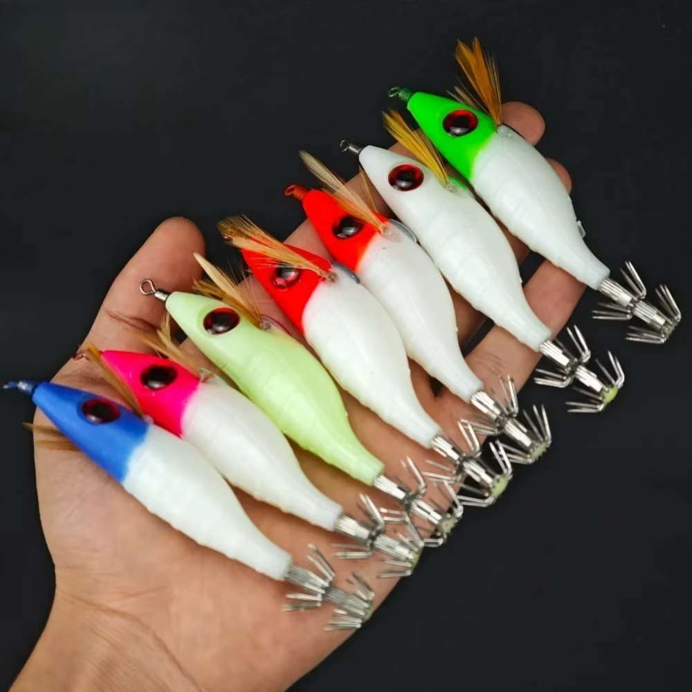 Señuelos Luminosos para Calamar Ackibbik – 10 cm - imagen 4