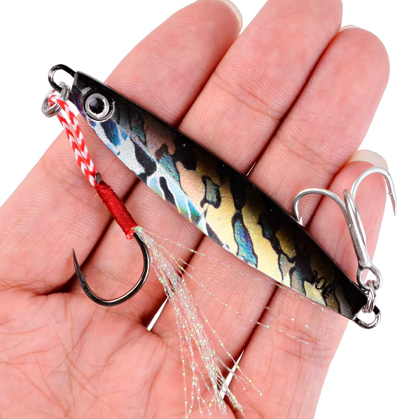 Jigs de metal eficaces para bass, trucha - trolling y jigging - imagen 5