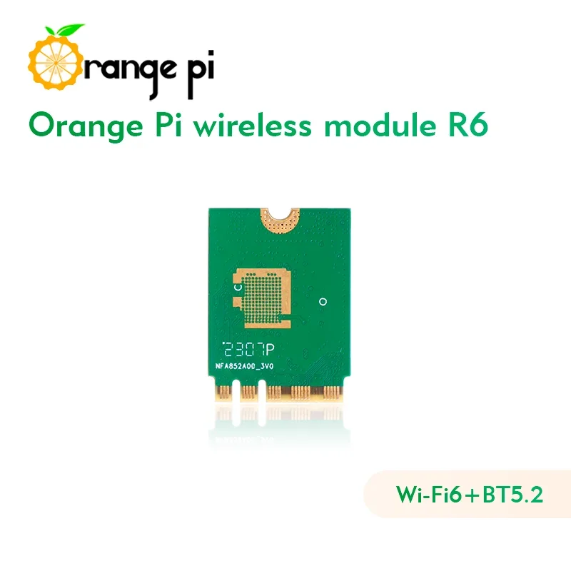 Orange Pi R6 Módulo WiFi doble banda 2,4/5GHz Wi‑Fi 6 y BT - imagen 3