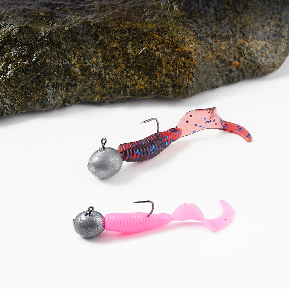 SUNMILE Vinilo Trucha – Cebo artificial para perca y black bass - imagen 3