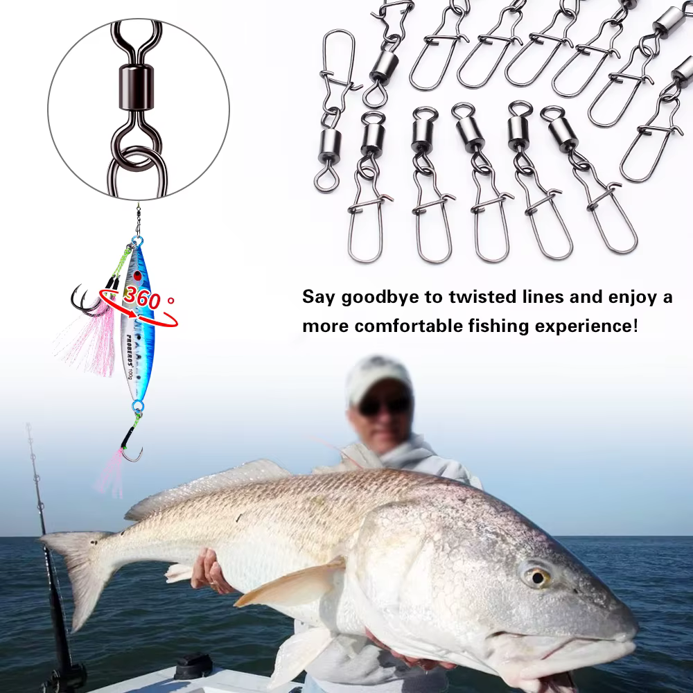 Giratorios con rodamiento Proberos Duo-Lock RVS – Kit para salobre y dulce