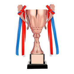 Copa trofeo premio para pesca deportiva Gold Silver Copper