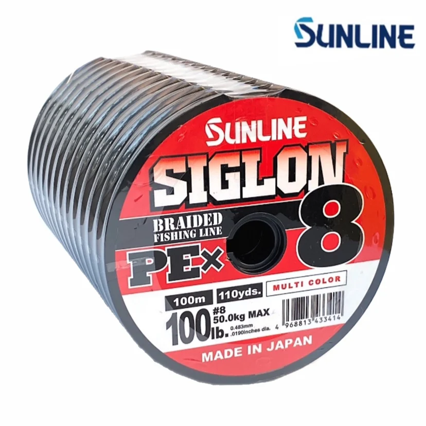 Línea de pesca PE trenzada Sunline Siglon X8 – alta resistencia - imagen 5