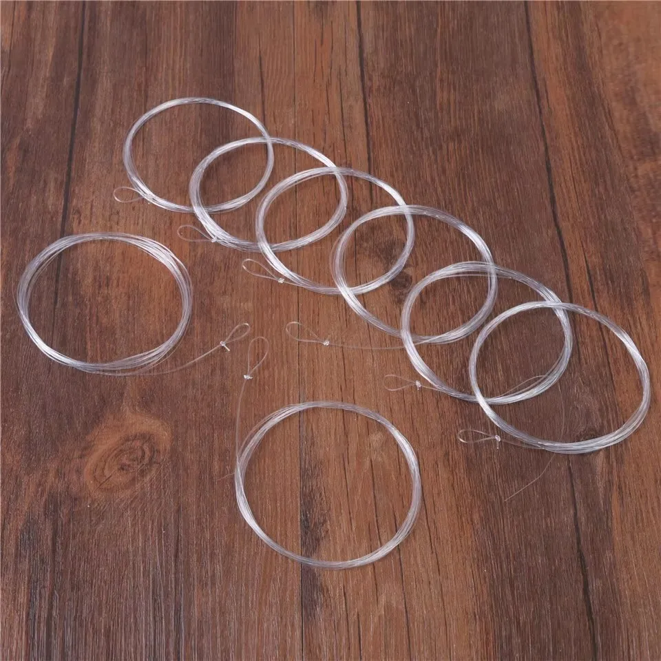 Maximumcatch Líneas de nailon cónicas transparentes con lazo - imagen 2